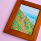 spring at carickalinga point - framed original