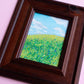 wildflowers on the hill - framed original