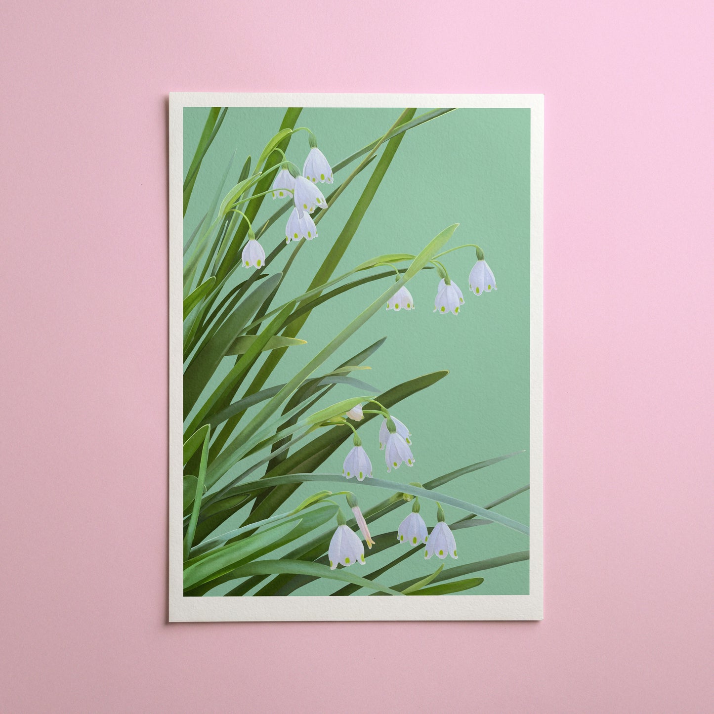 garden snowflakes - art print