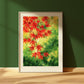 glowing maple - art print