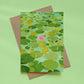 greeting card - so the lily blooms