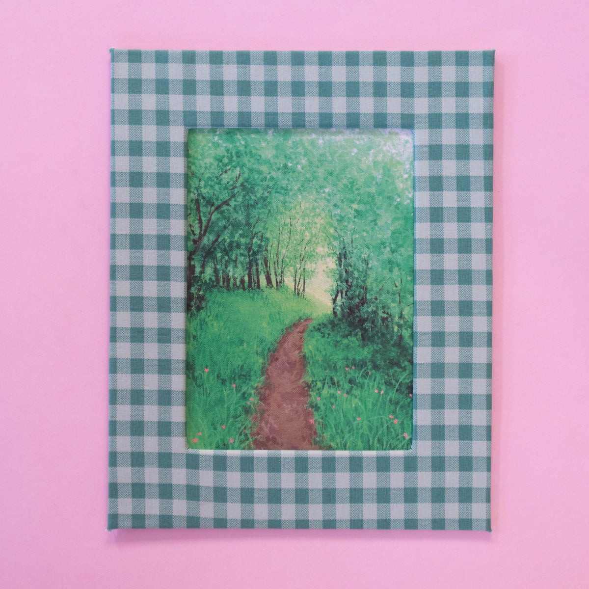 follow your path - fabric matted art print