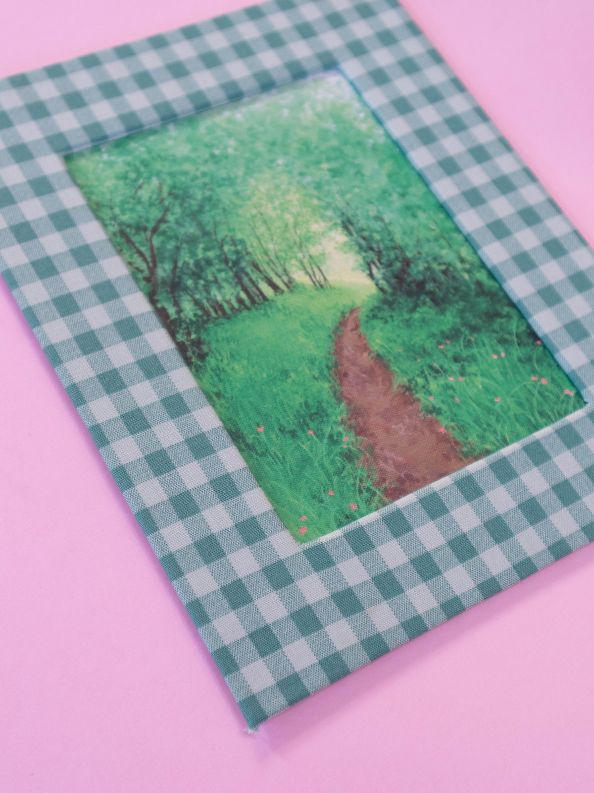 follow your path - fabric matted art print