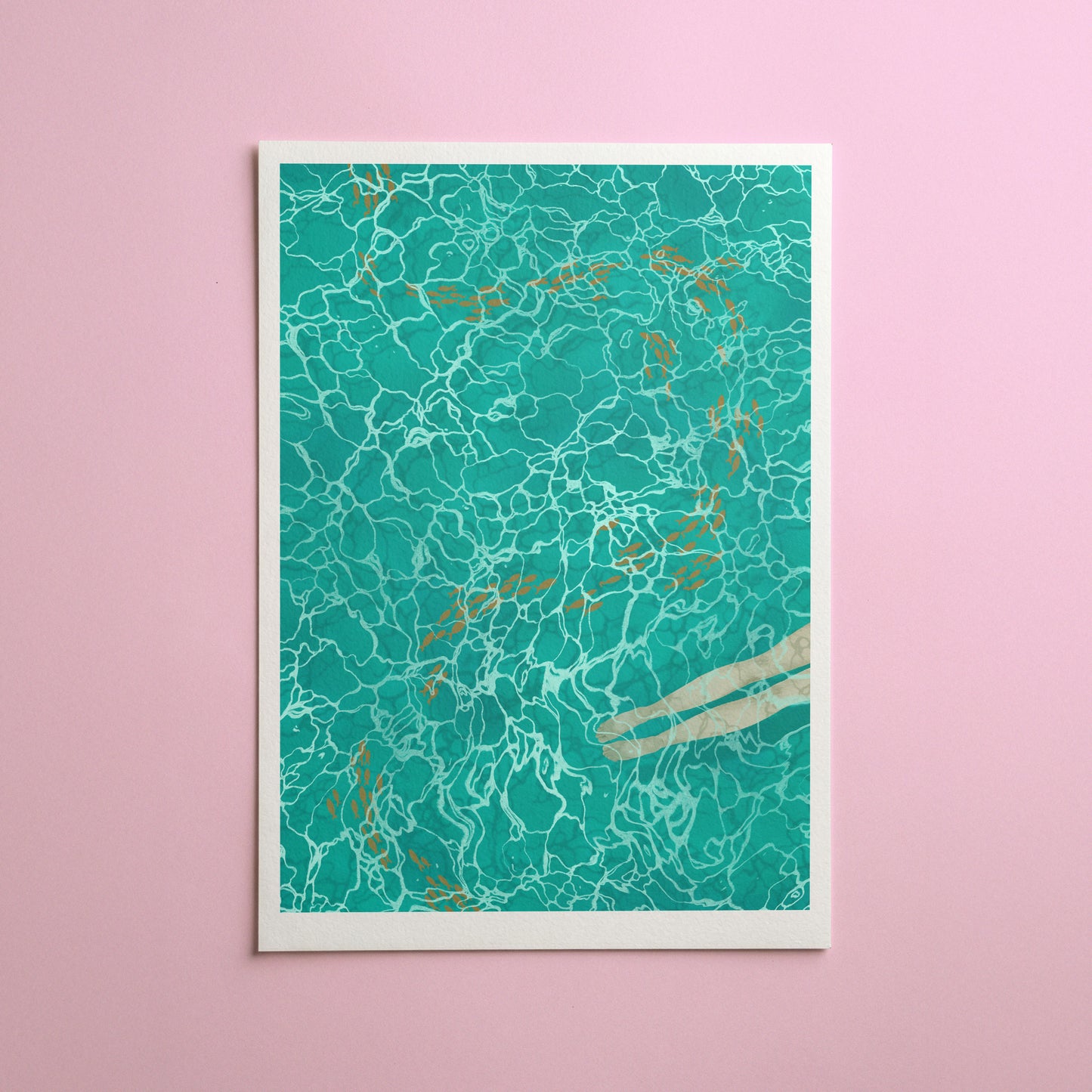 me and the sea - art print