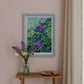 morning glory - art print