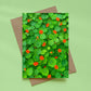 greeting card - nasturtiums