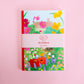 saddle bound A5 notebook - the gardener