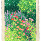 oil pastel garden #7 - original