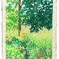 oil pastel garden #8 - original