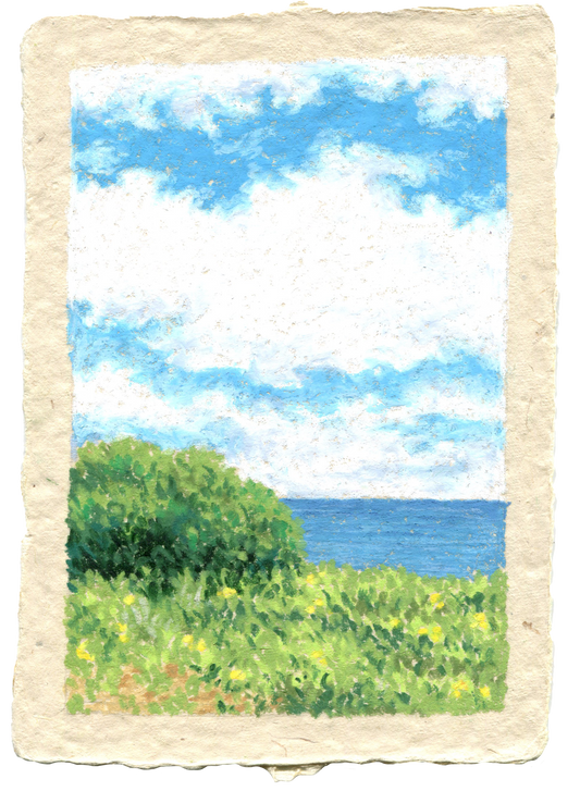 oil pastel mini #4 - original