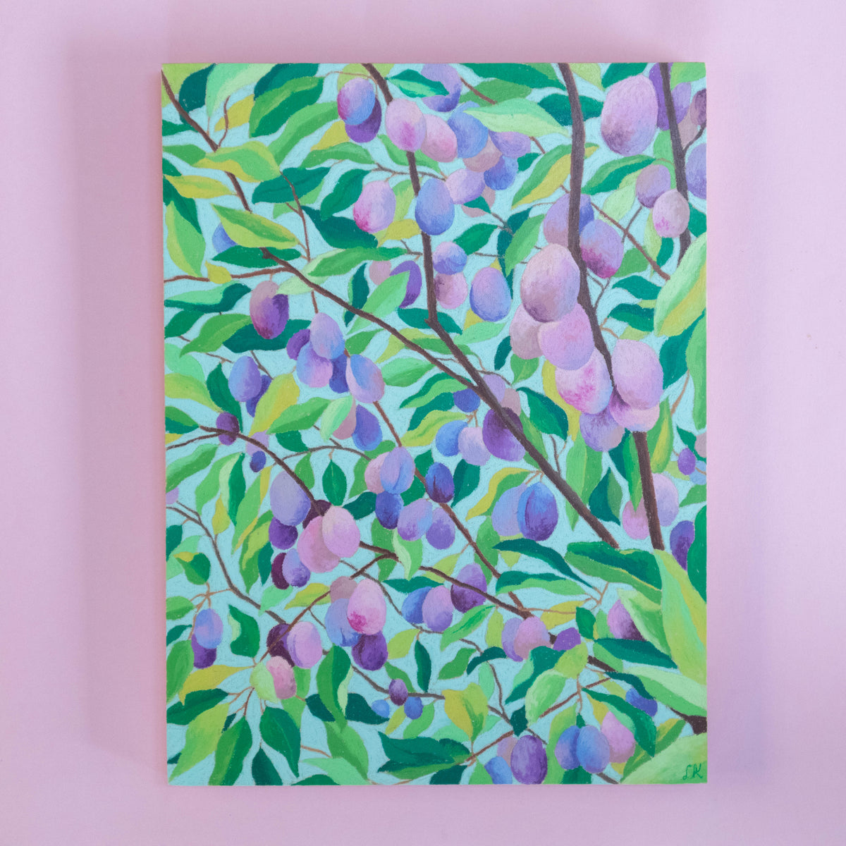 plum season - original artwork