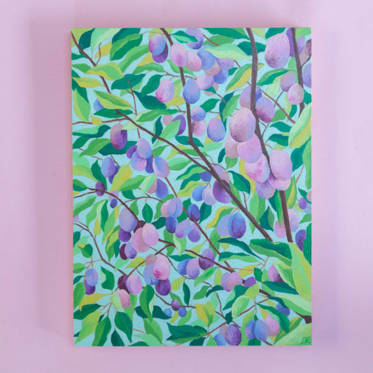 plum season - original artwork
