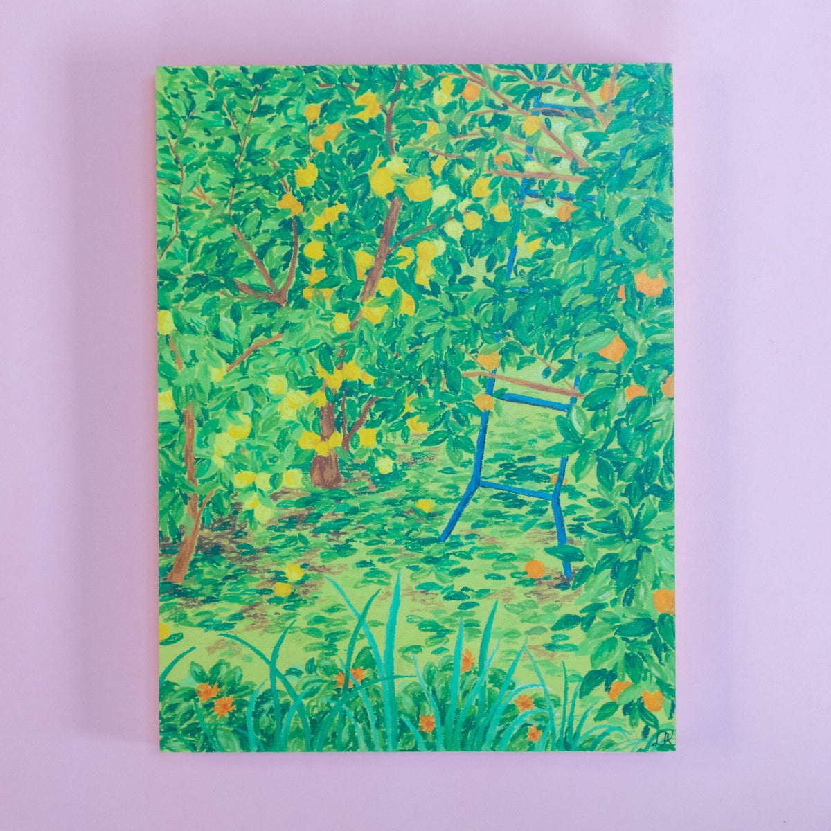 winter pruning - original artwork