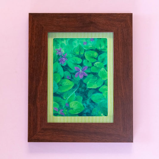 violet patch - framed original