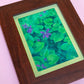 violet patch - framed original