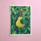 a perfect pear - art print