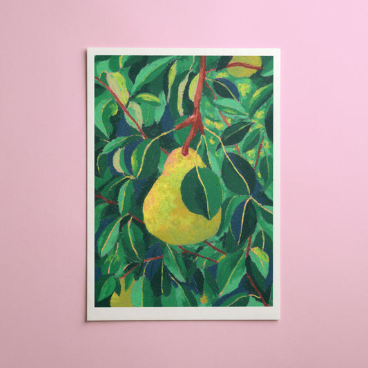 a perfect pear - art print
