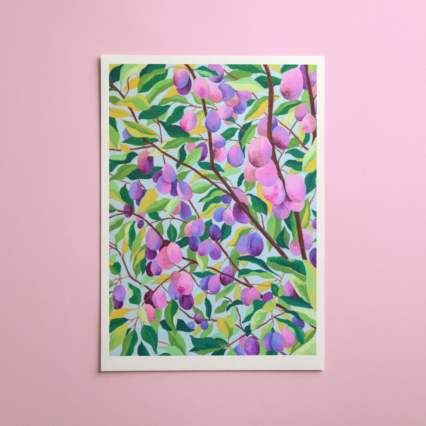 plum season - art print
