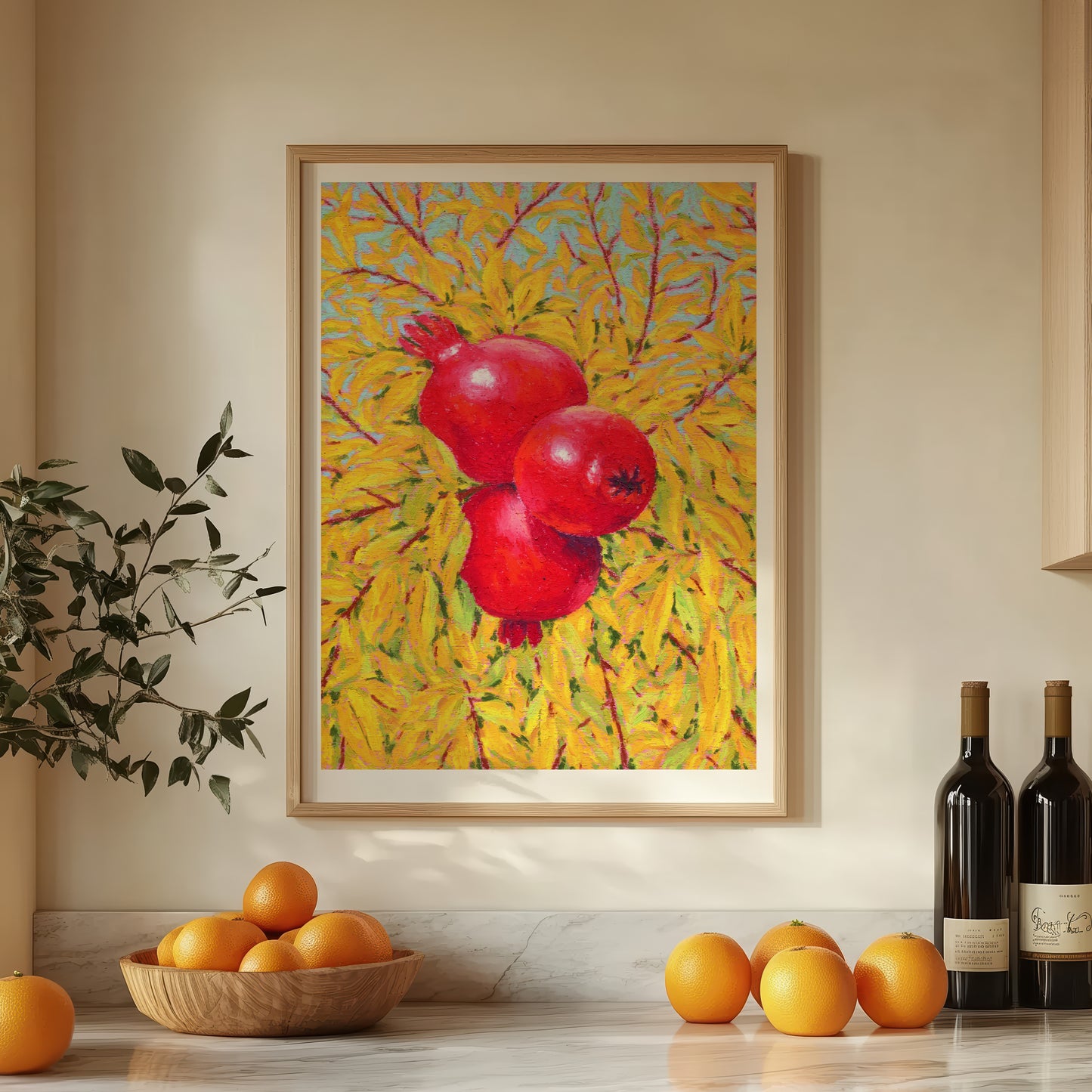 autumn jewels - art print