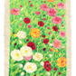 oil pastel ranunculus - framed original