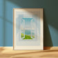 room with a view - art print
