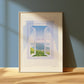 room with a view - art print