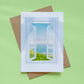 greeting card - room with a view
