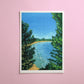 seaside afternoon - art print