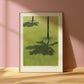 shadow of two palms - art print