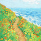 spring at carickalinga point - framed original