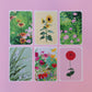 sticker 6 pack - flora