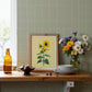 sunflower stem - art print