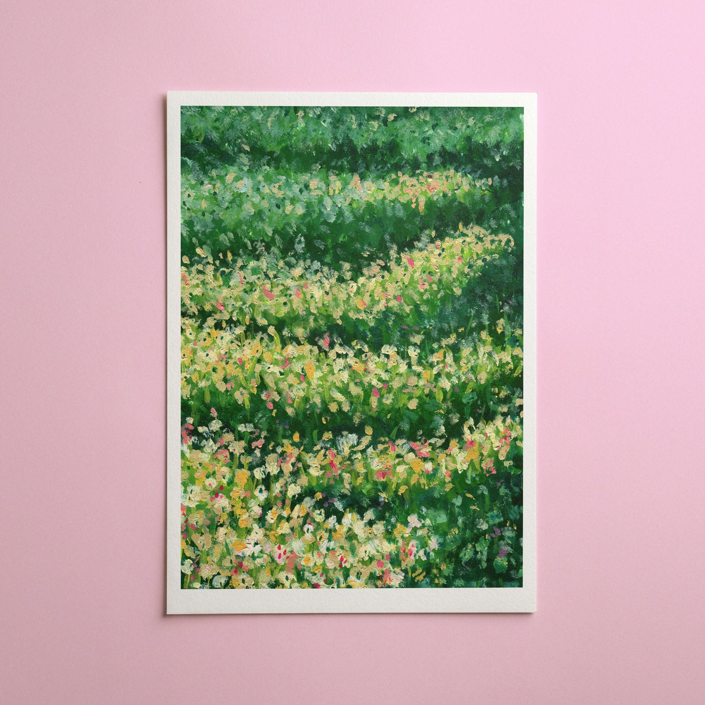 sunlit field - art print