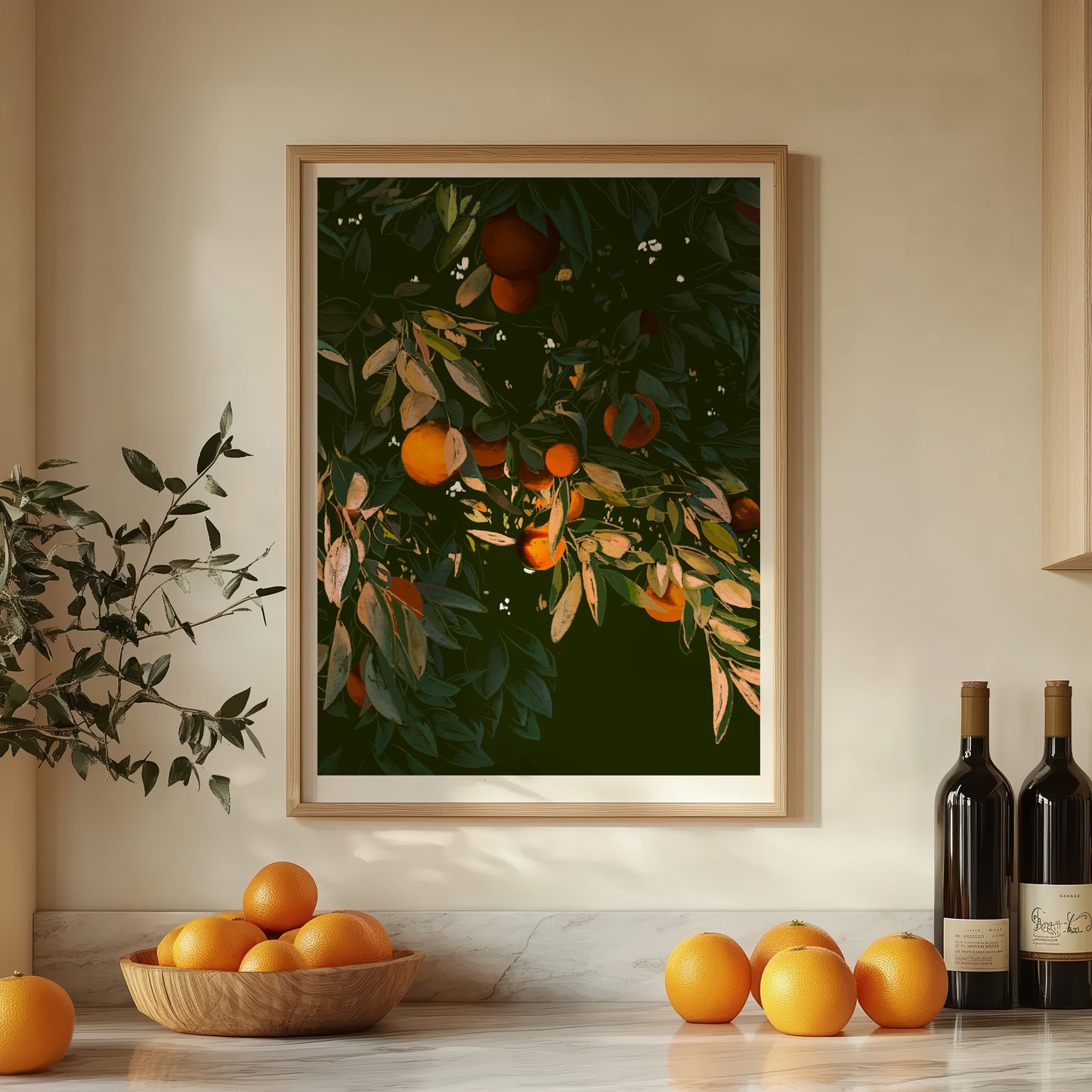 tangelo tree - art print