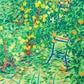 winter pruning - art print